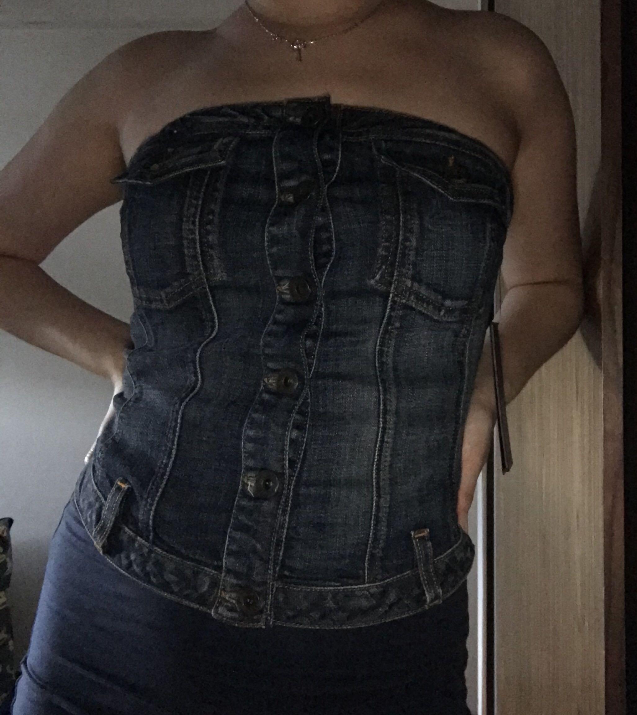 GUESS bustier top BRAND NEW