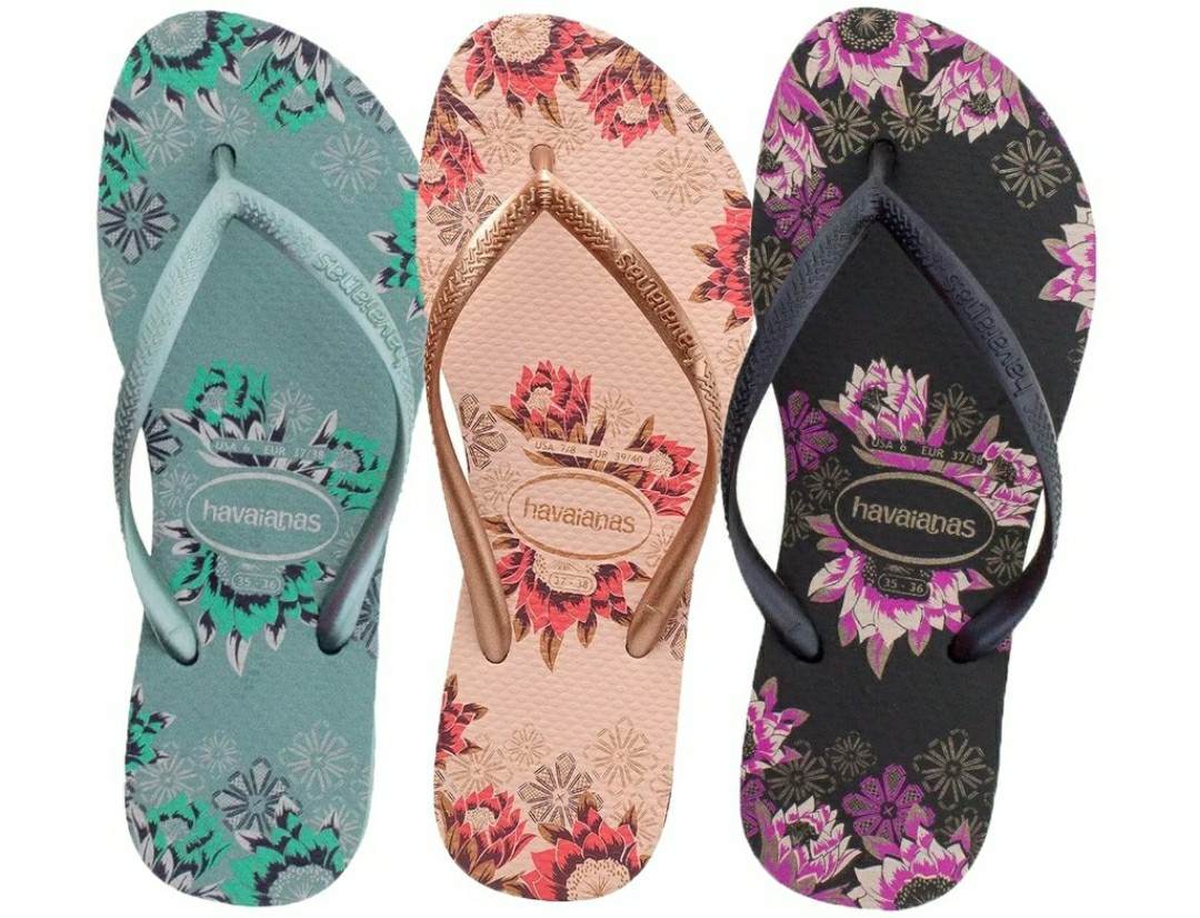 havaianas slim organic flip flops