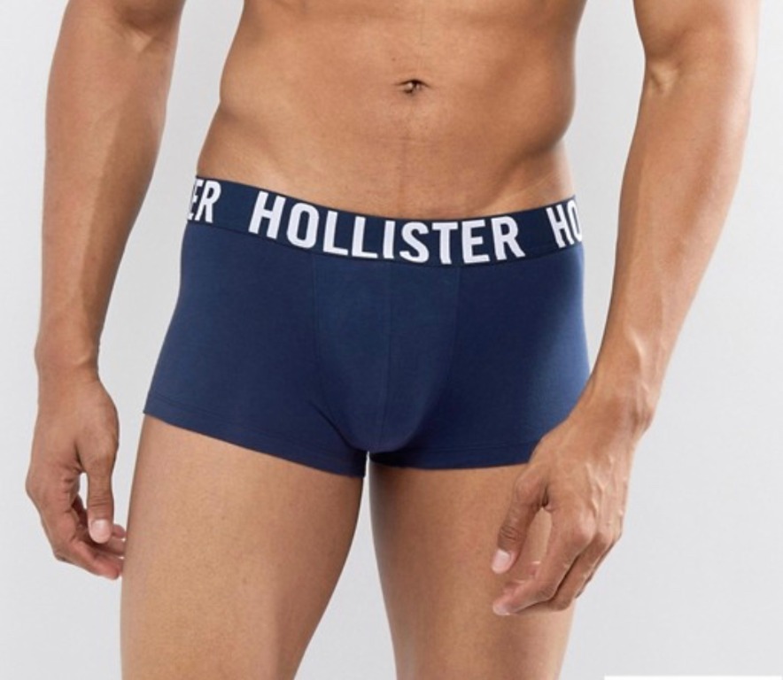 Hollister men's underwear - Trunk (S but fit M also), Men's Fashion,  Bottoms, New Underwear on Carousell