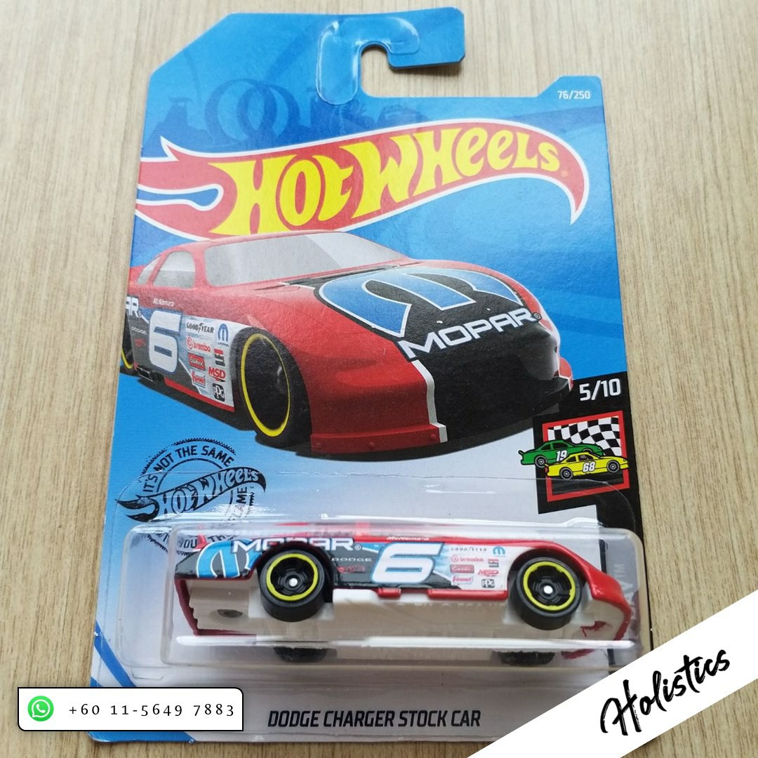 dodge charger stock car hot wheels