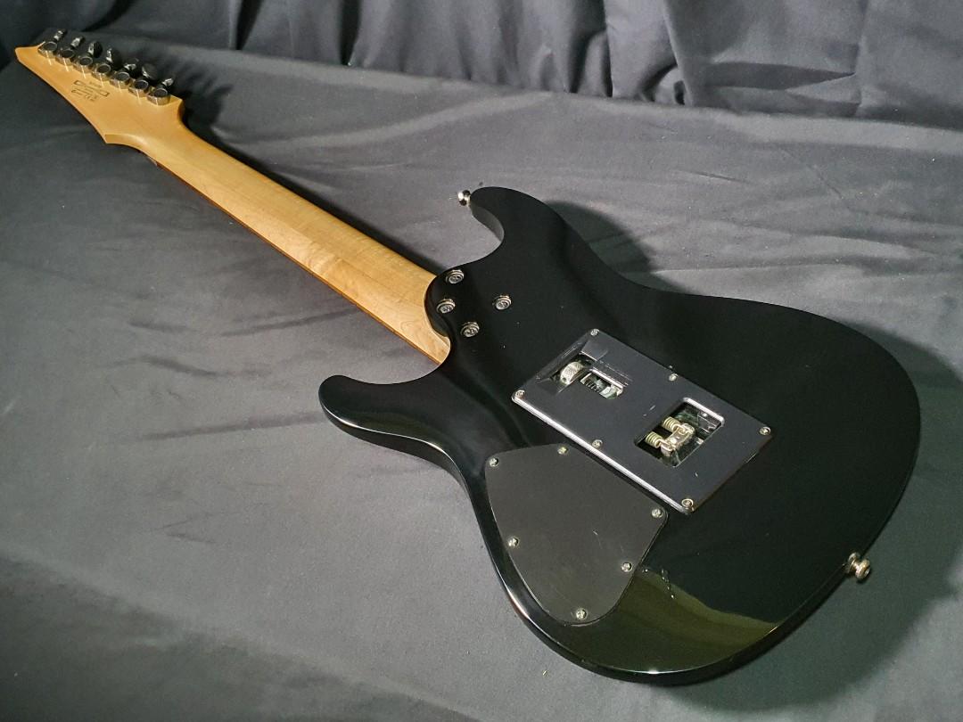 Ibanez S7320 7 String S Series ZR7 Tremolo Korea Black Electric Guitar