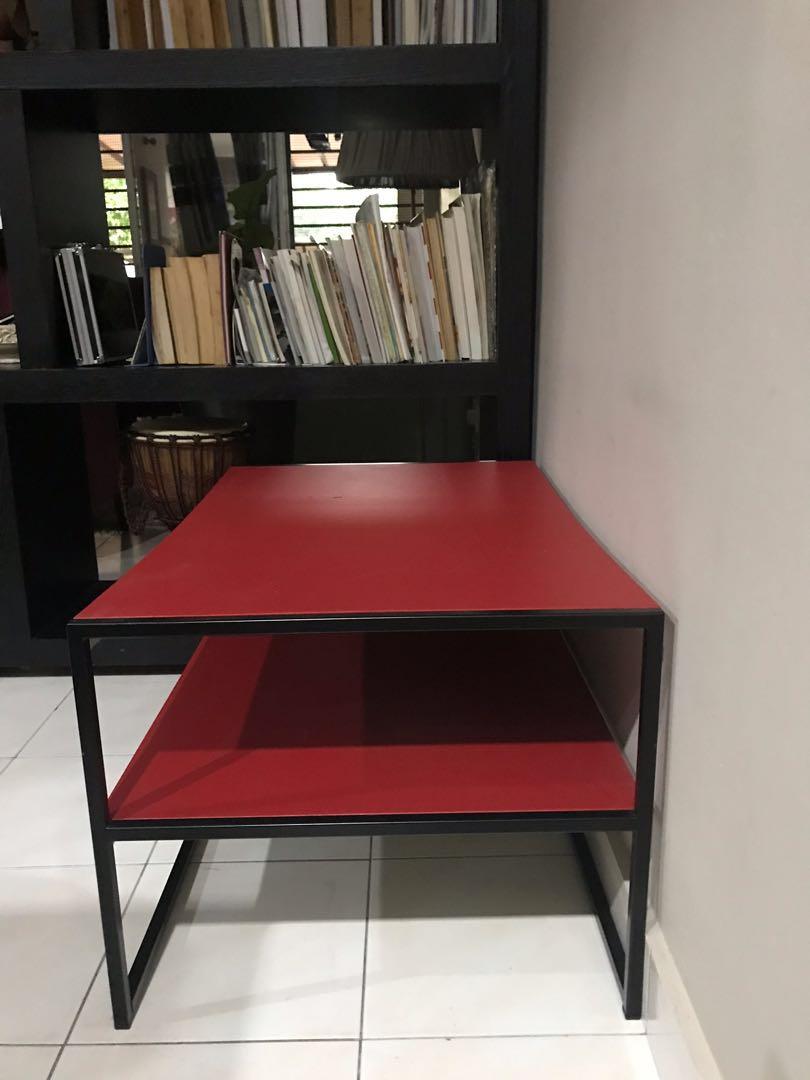 Ikea red tv console, Furniture & Home Living, Furniture, TV Consoles on