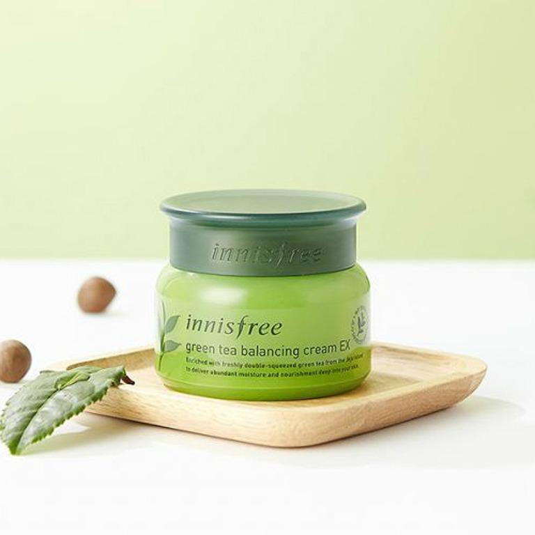 Innisfree Green Tea Balancing Cream Ex 50ml Health Beauty Face Skin Care On Carousell