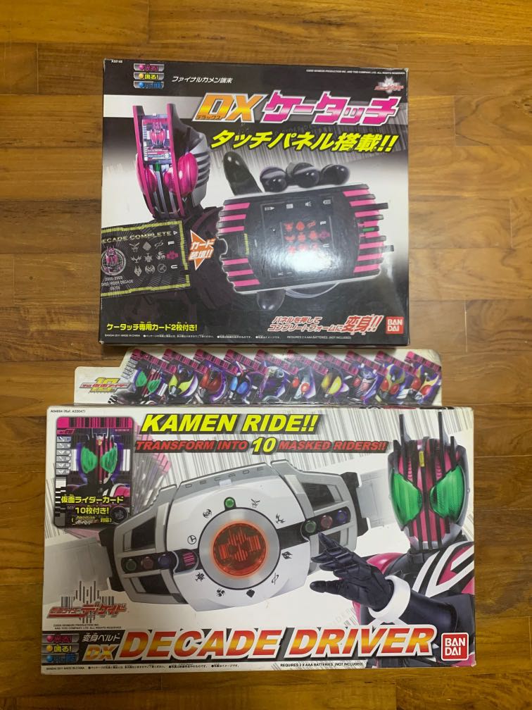 Kamen Rider Decade DX Decade Driver K Touch, Hobbies & Toys, Toys ...