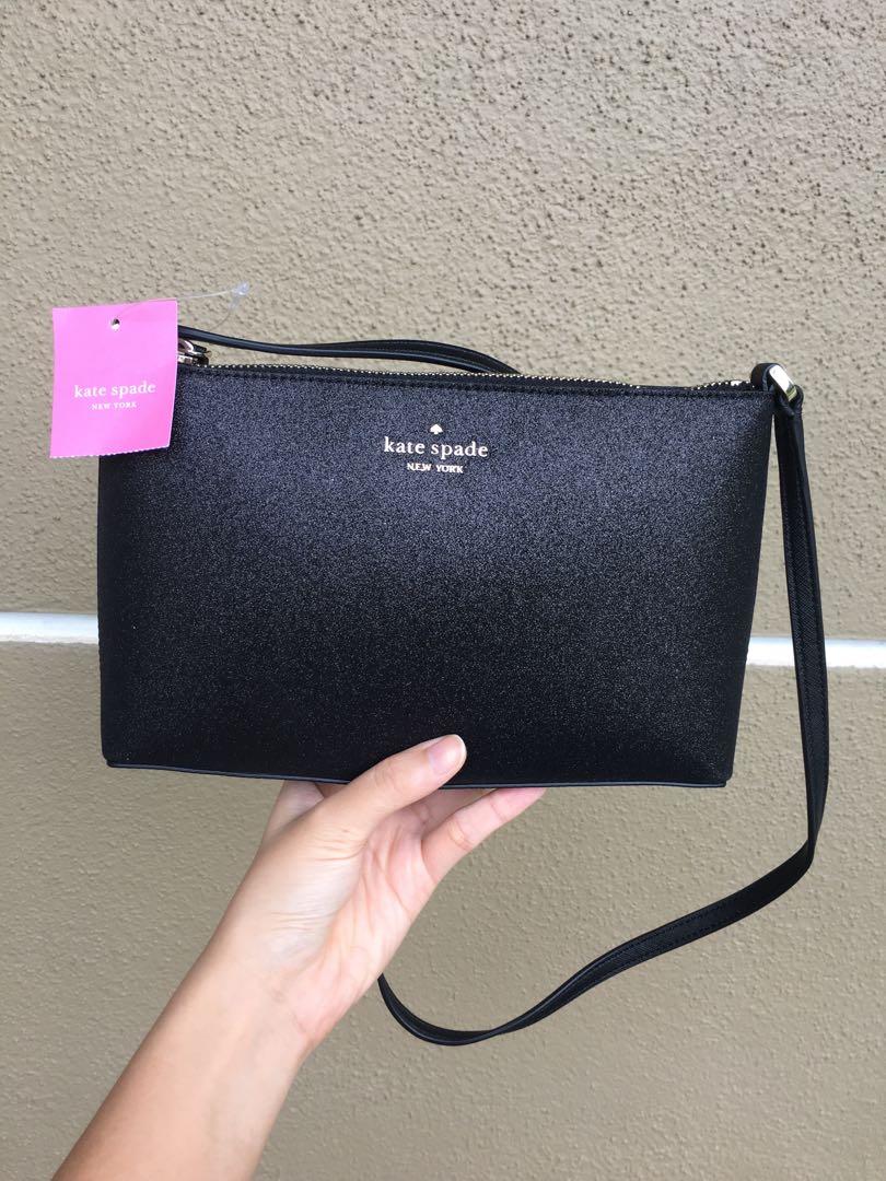 Kate Spade crossbody bag WKRU6288 joeley black (001), Women's Fashion, Bags  & Wallets, Purses & Pouches on Carousell