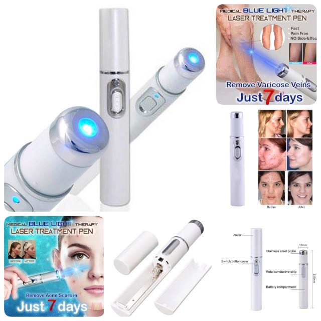 KD7910 Blue Light Acne Treatment Pen 🚨30🚨, 美容＆個人護理, 健康及美容 皮膚護理, 面部