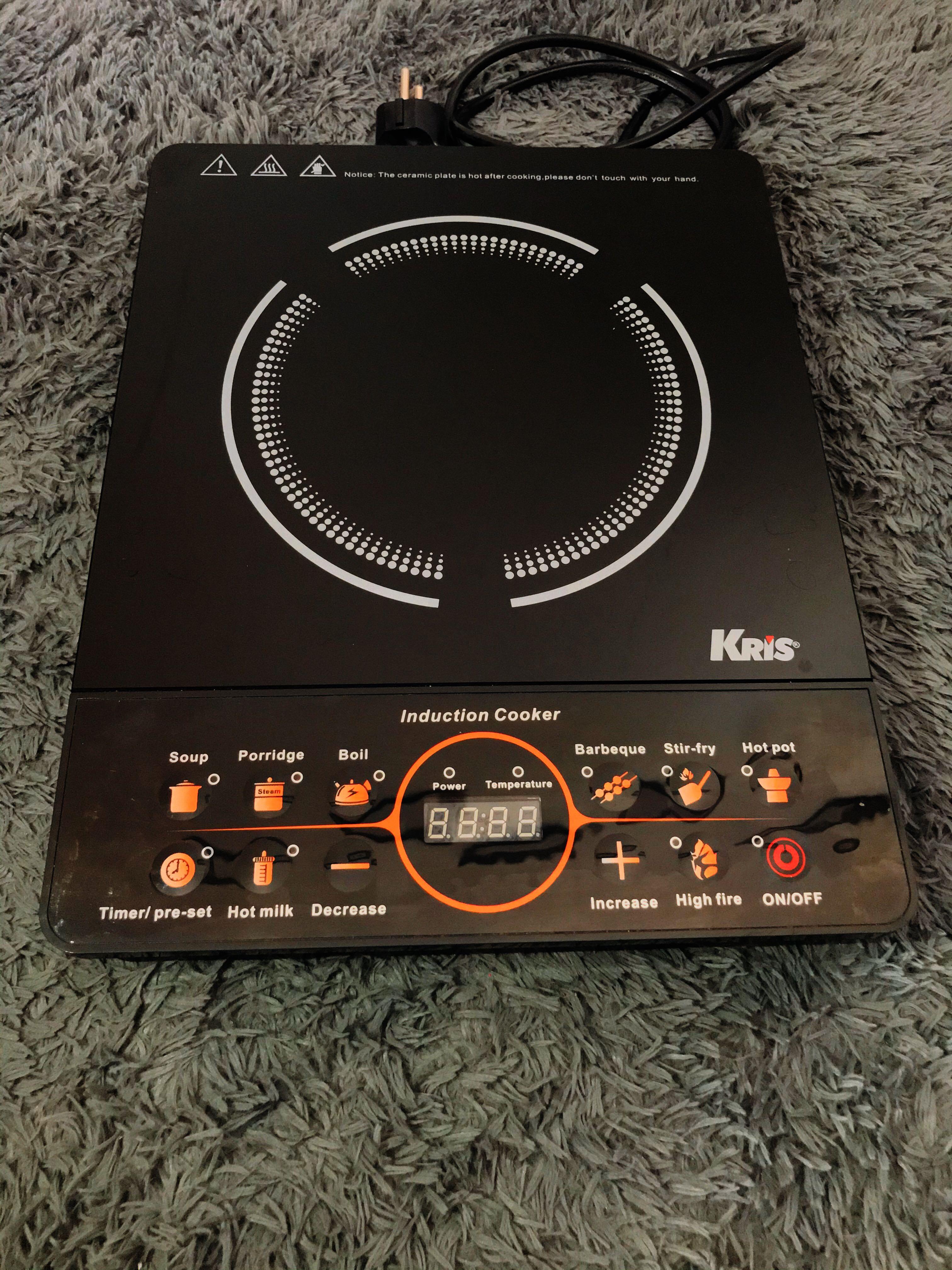 Kris induction best sale cooker