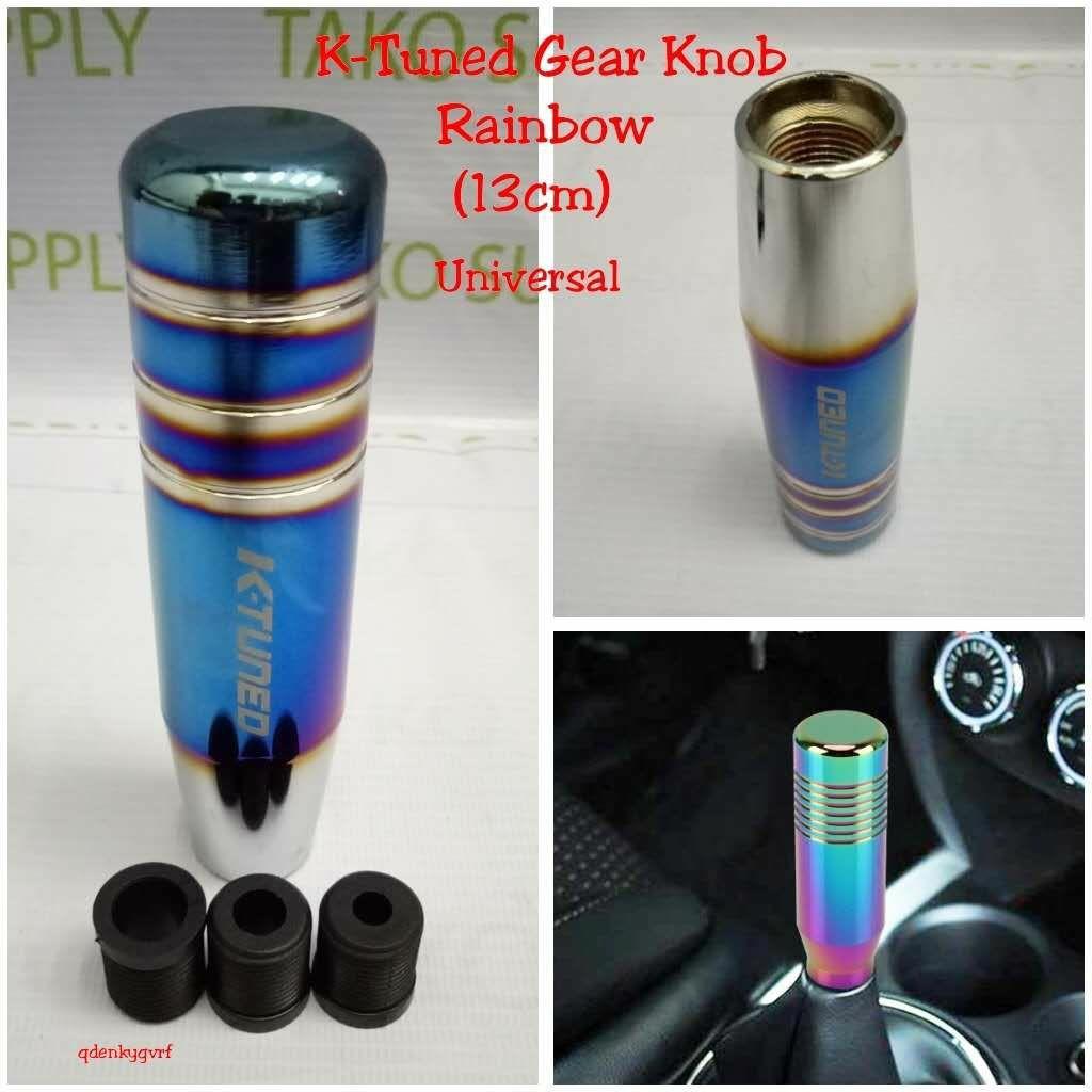 Ktuned gear knob rainbow 13cm universal, Auto Accessories on Carousell