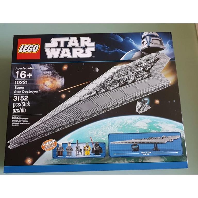 Lego Star Wars Super Star Destroyer 10221 Discontinued By Manufacturer Toys Games Bricks Figurines On Carousell