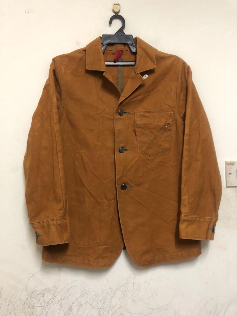LEVIS RED DUCK CANVAS JACKET, Men's Fashion, Coats, Jackets and Outerwear  on Carousell