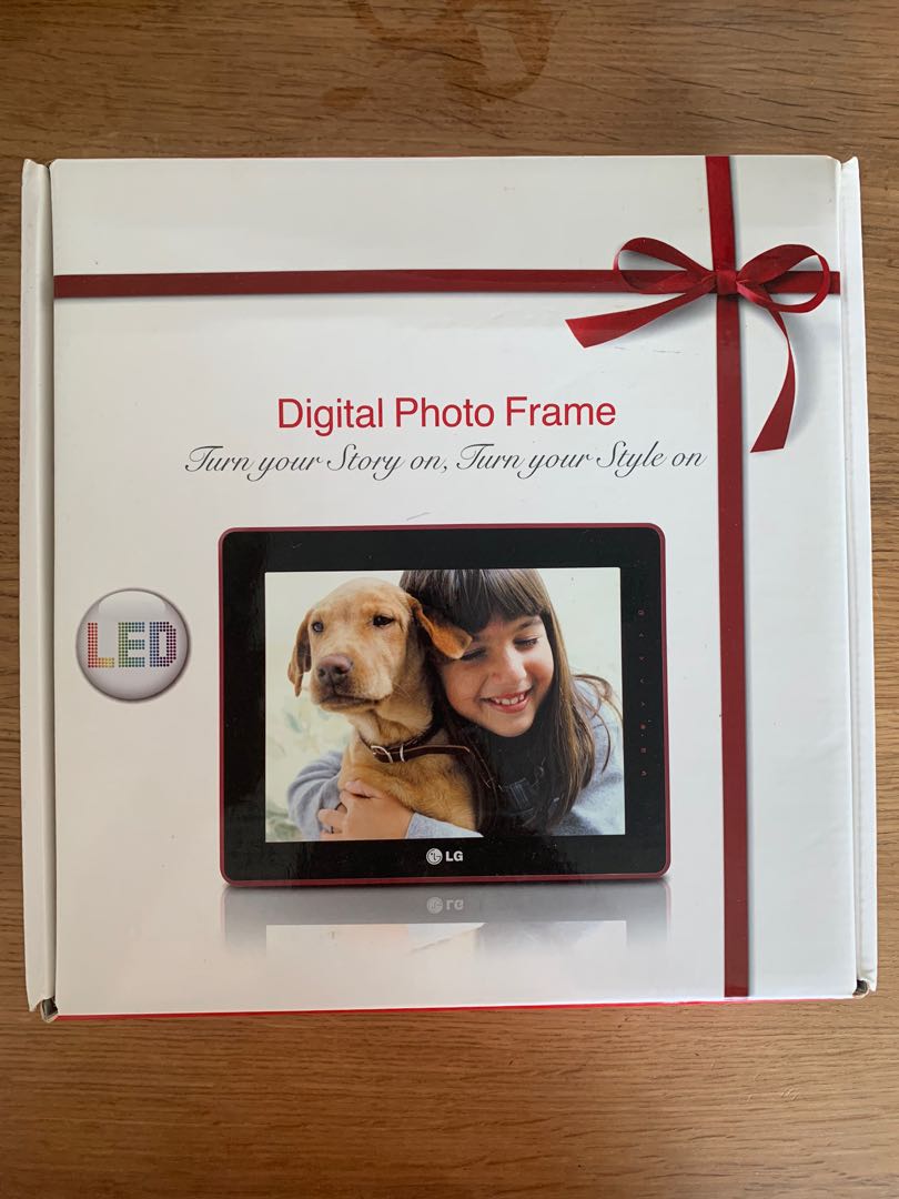 LG Digital photoframe, TV & Home Appliances, TV & Entertainment, TV