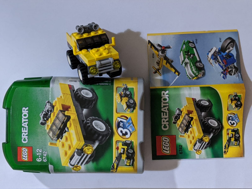 Lego creator 3 in 1 jeep 2025