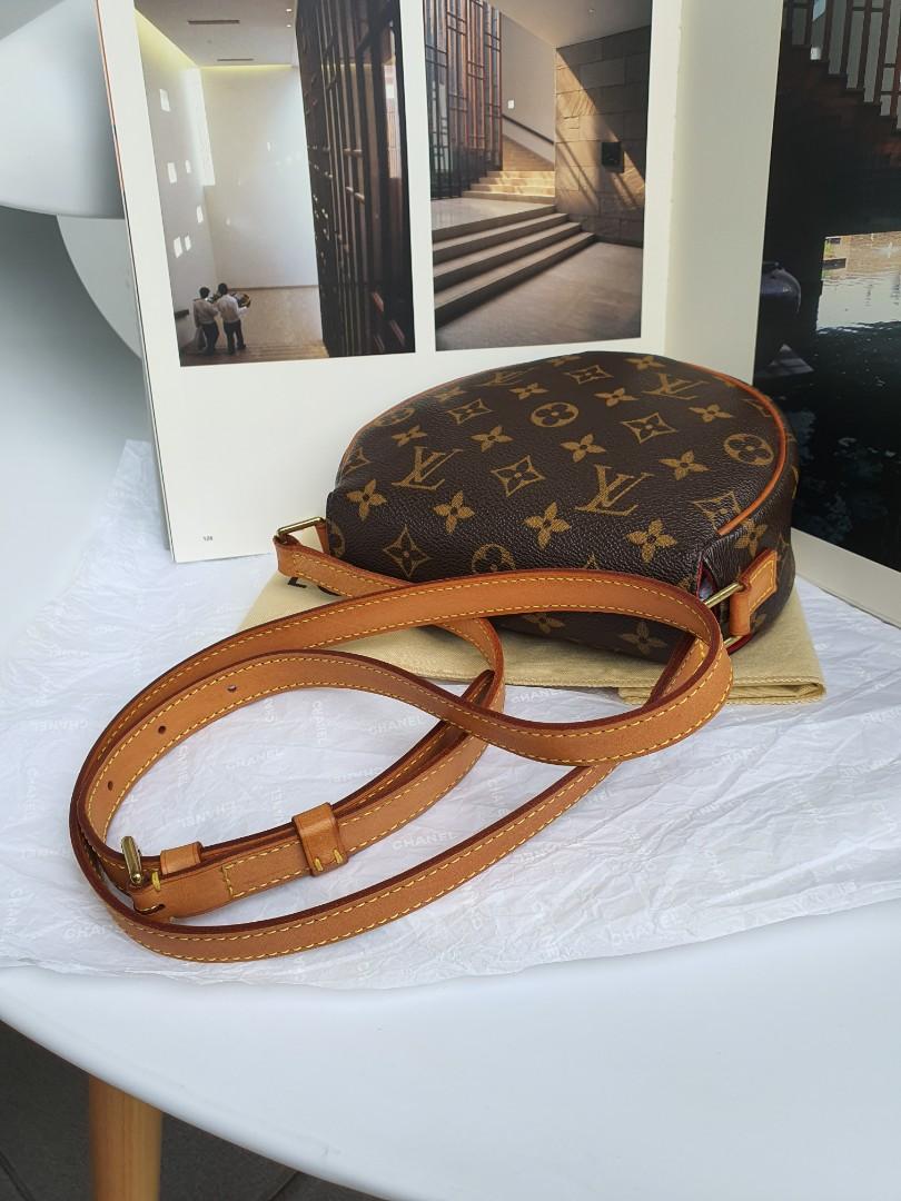 Pre-order] LV Monogram Tambourine Crossbody Bag (Brown / Gold), Luxury, Bags  & Wallets on Carousell