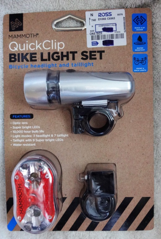 Mammoth bike light top set