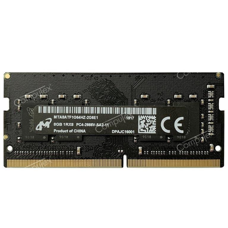 Micron 8gb Pc4 2666v S Ddr4 2666mhz 260pin 1 2v Sodimm Ram Laptop Macbook Memory Electronics Computers Laptops On Carousell
