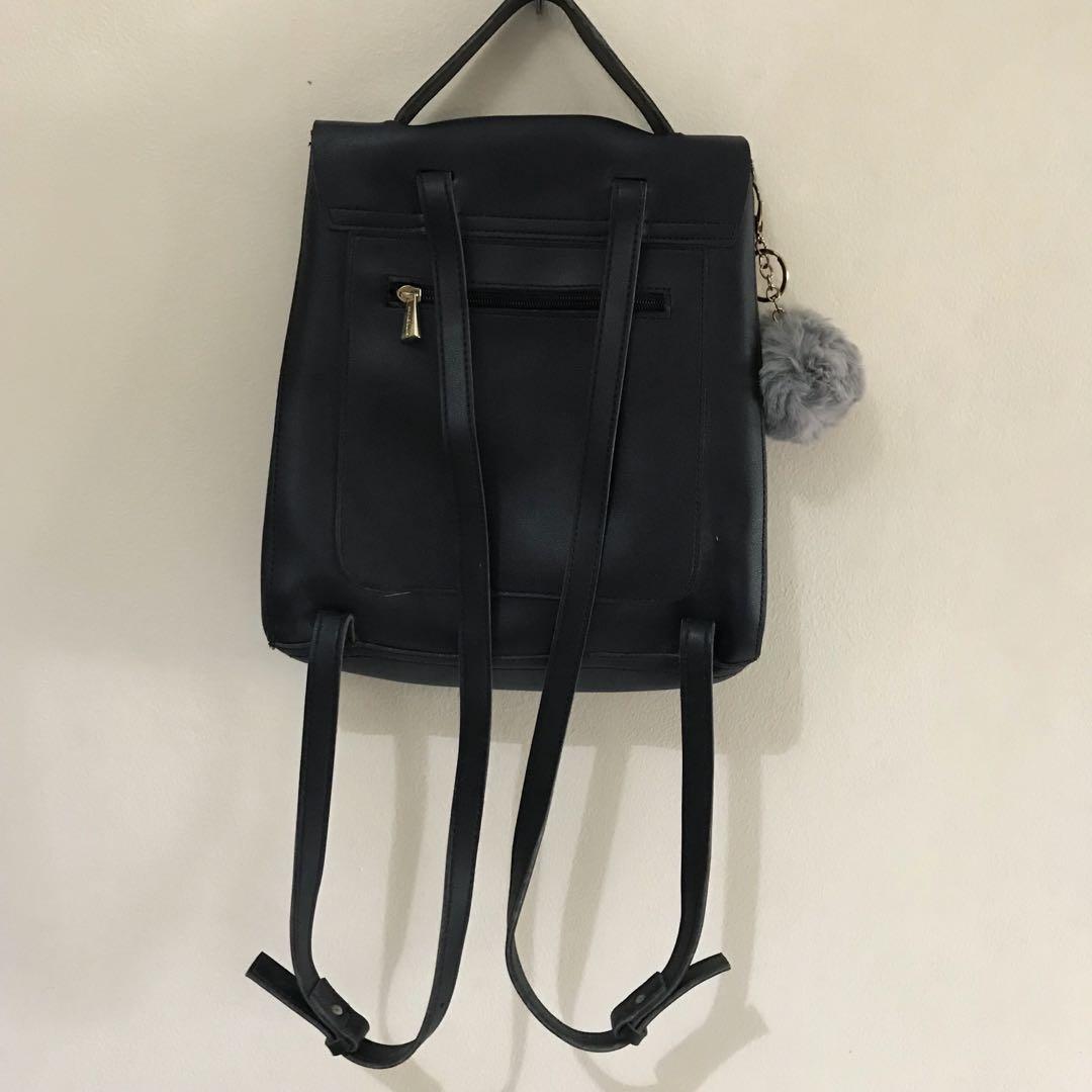 Miniso shop black backpack