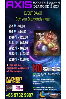 (Category: ) located in . Submitted by axis.mlbb.diamond (Listing ID 1009953191, Image 1). Description: .