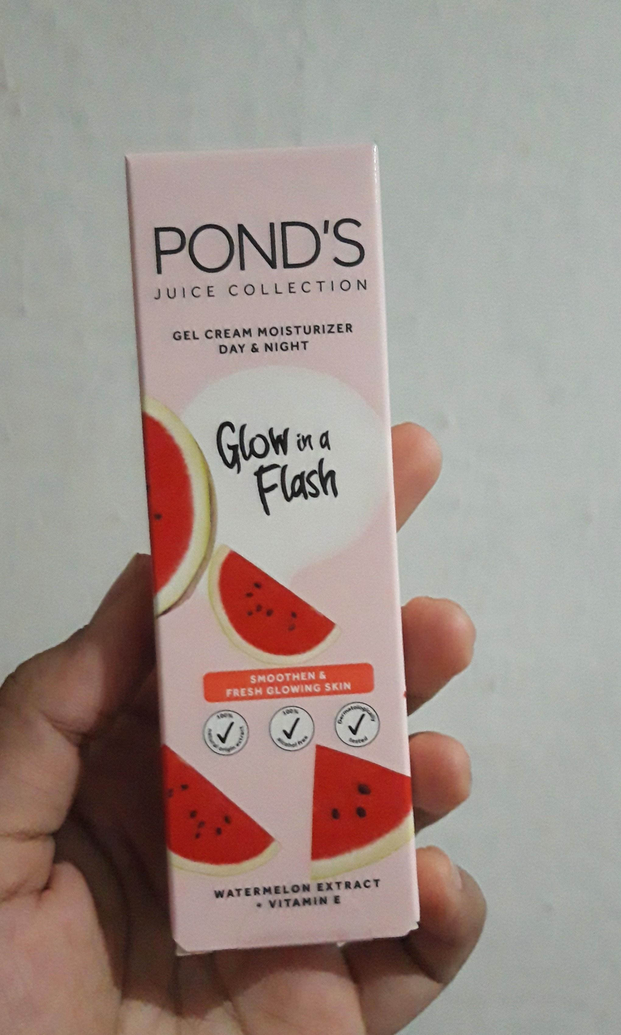 ponds glow in flash moisturizer