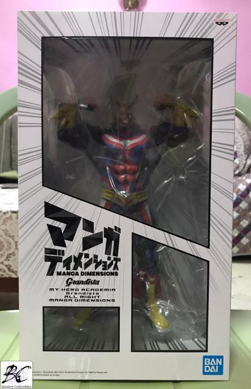 My Hero Academia Grandista All Might Manga Dimension Toys Games