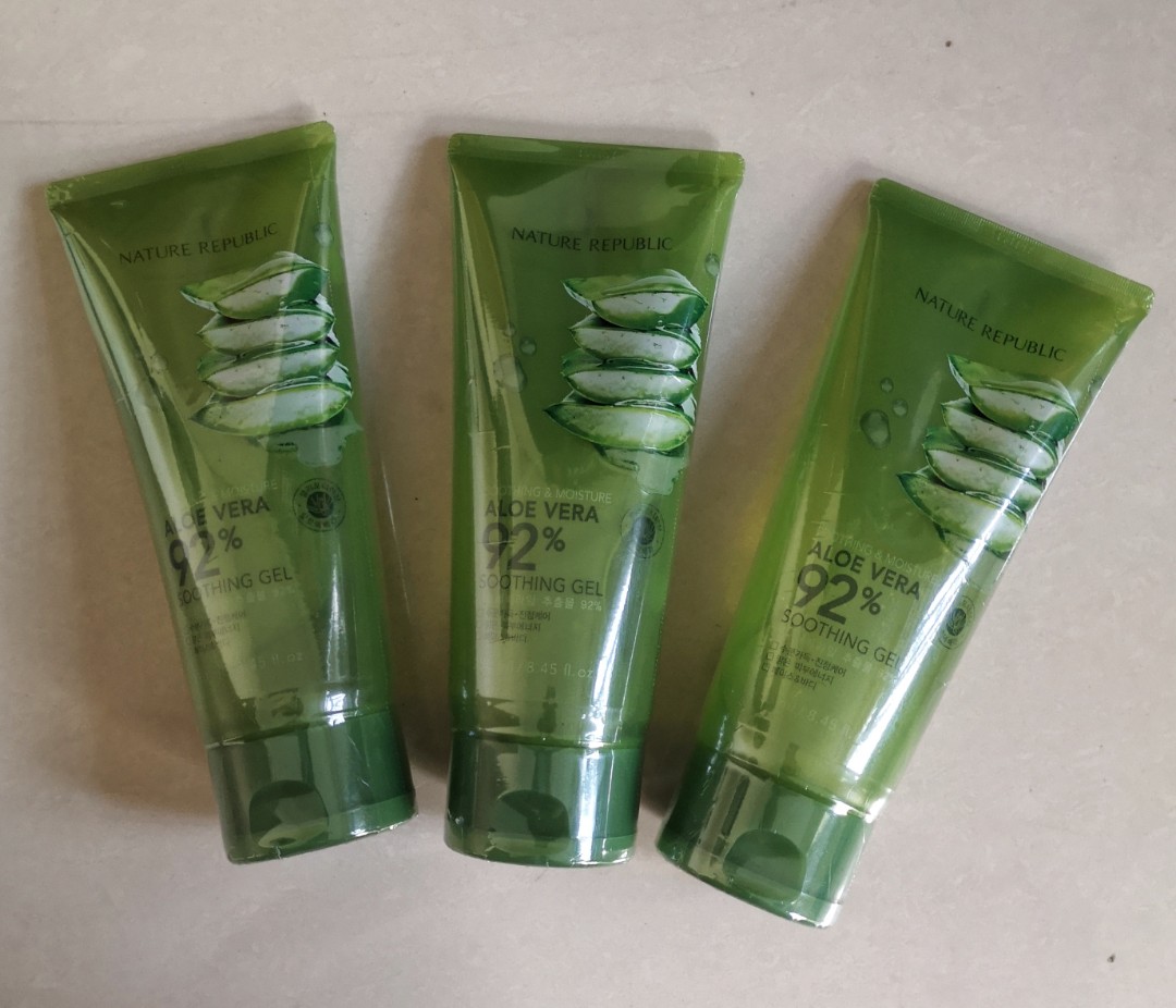 nature republic aloe vera gel tube