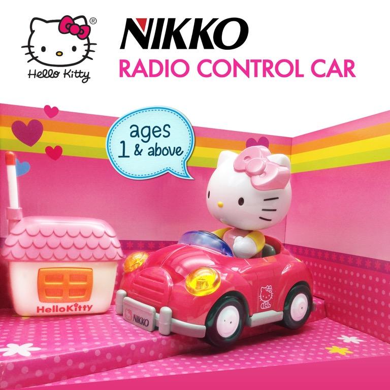 New! HELLO KITTY Remote Control Car & Controller by NIKKO for Children ...