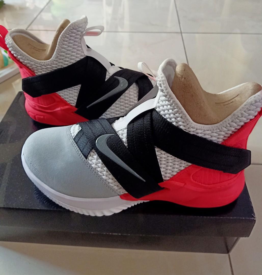 Lebron soldier 12 best sale crimson