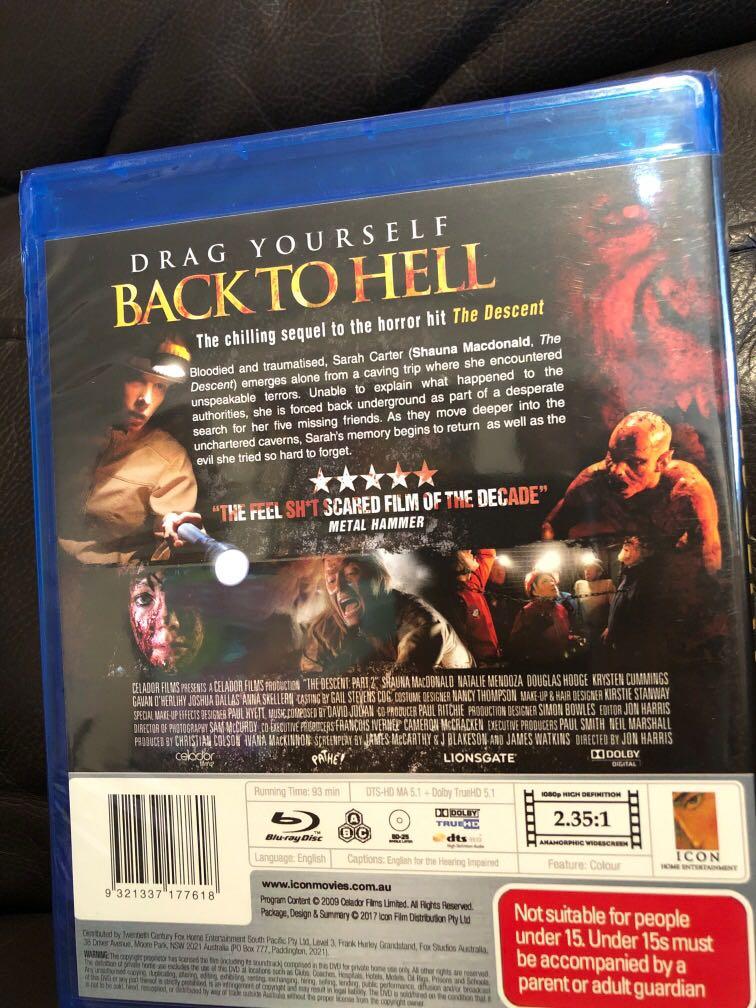 OOP) The Descent Part Blu-ray Bluray ), Hobbies Toys, Music