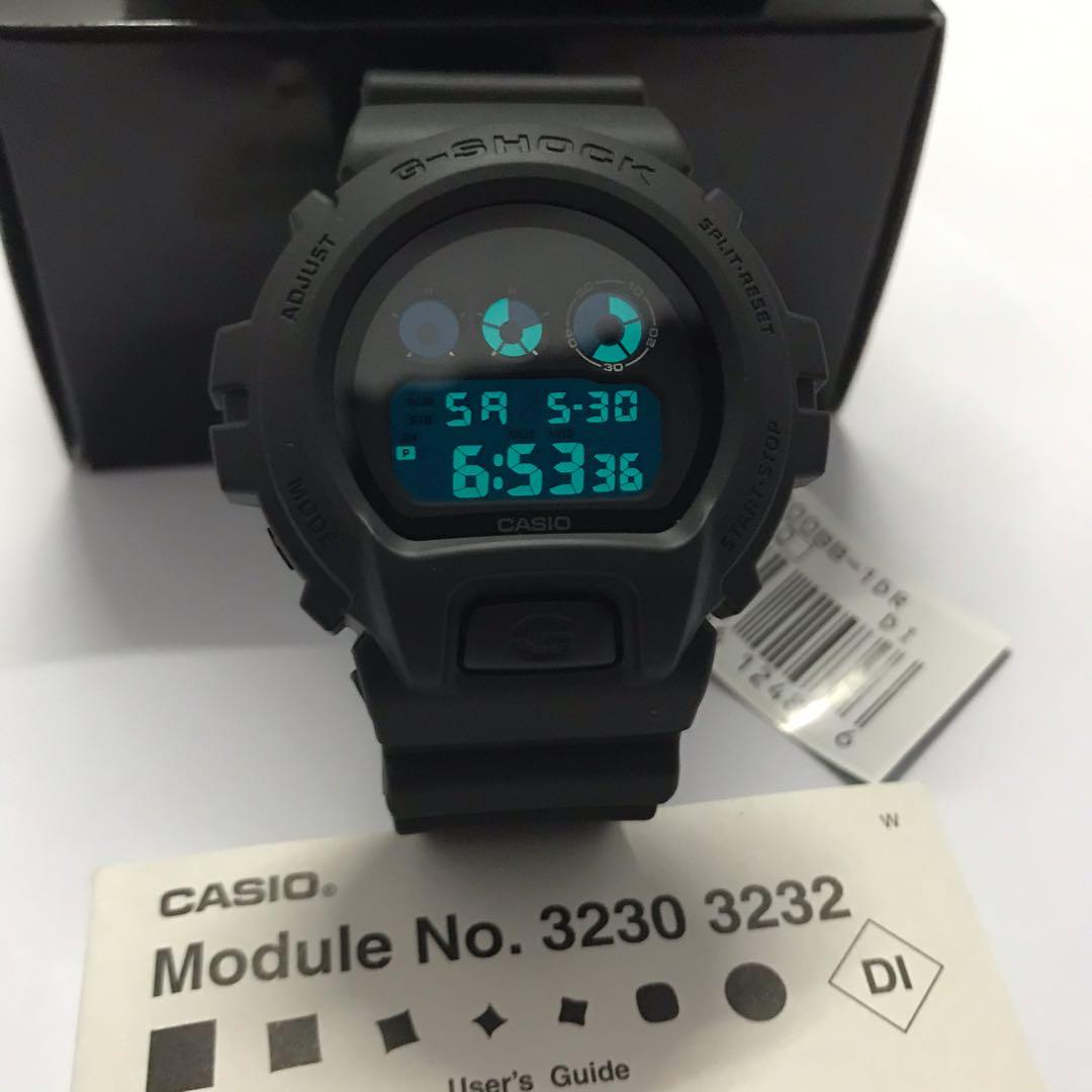 Gshock dw6900bb top