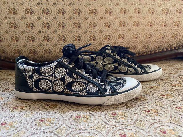 Original Preowned Coach Barrett Womens Shoes size US 6.5, Women's Fashion,  Footwear, Sneakers on Carousell