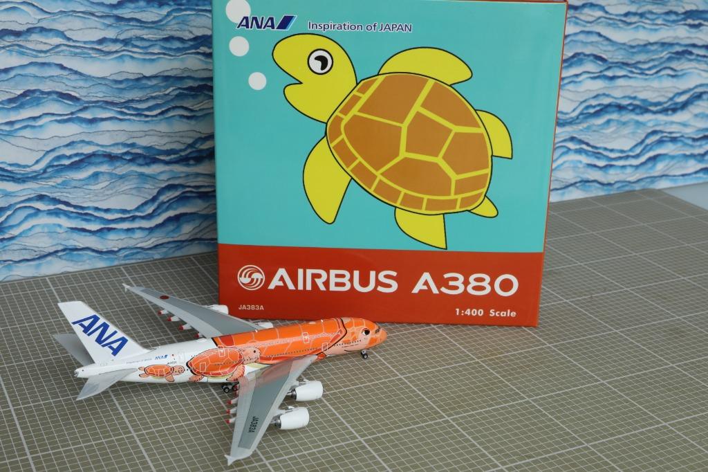 Phoenix ANA A380 Flying Honu - Ka La JA383A 全日空飛機模型1:400