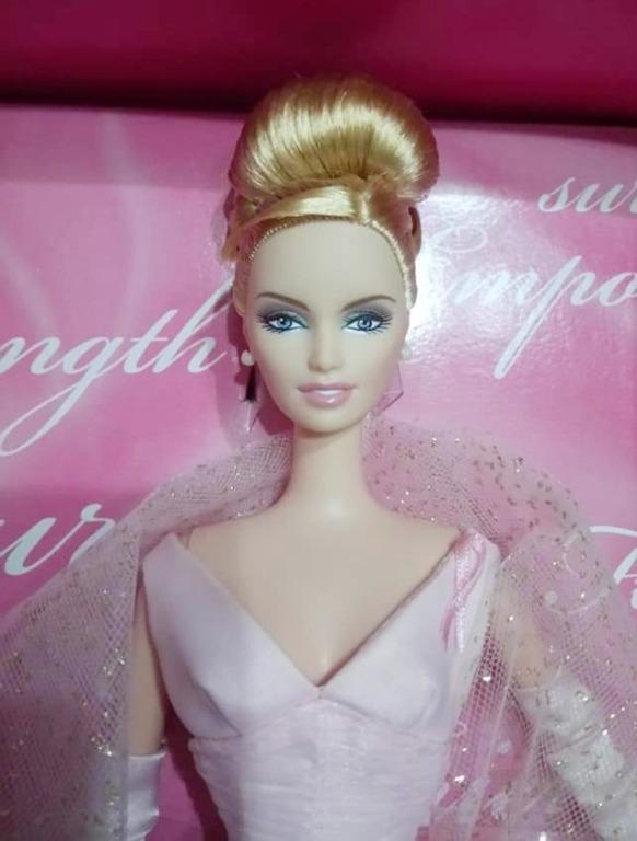 pink ribbon barbie