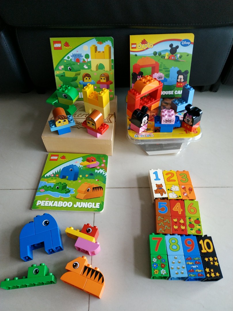 lego duplo read and build