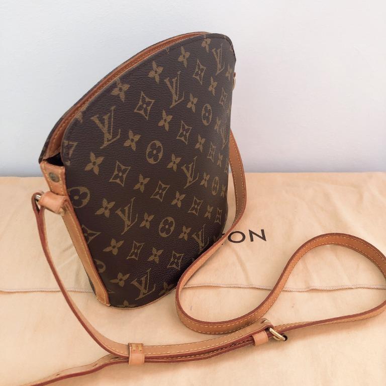 LOUIS VUITTON Monogram Shoulder Bag Drouot M51290 Browns LV 