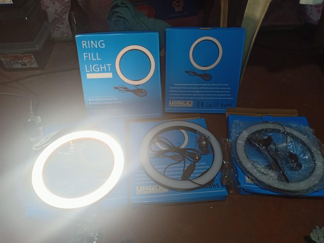 Professional 26cm Dimmable Ring Fill light only No tripod (Category: Lighting & Studio Equipment) located in Caloocan City. Submitted by mr.carlo_dslr_laptop (Listing ID 1009925606, Image 1). Description: -LALOMOVE AT BUYERS EXPENSE WITHIN ONE HOUR DELIVERY Cash On delivery Metro Manila Talk to your Driver if Ever lbc courier - 300 ship fee -For Sale photography accesory Professional 26cm Dimmable Ring Fill light only No tripod na kasama -Adjusta