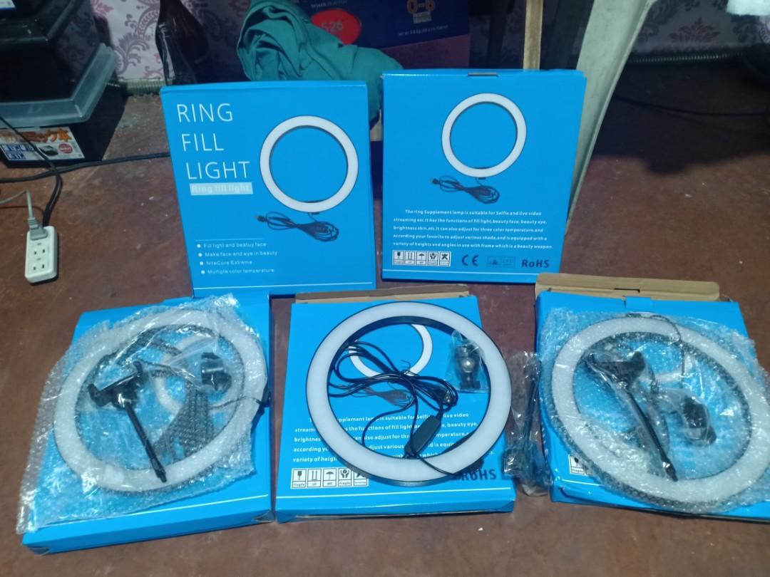 Professional 26cm Dimmable Ring Fill light only No tripod (Category: Lighting & Studio Equipment) located in Caloocan City. Submitted by mr.carlo_dslr_laptop (Listing ID 1009925606, Image 2). Description: -LALOMOVE AT BUYERS EXPENSE WITHIN ONE HOUR DELIVERY Cash On delivery Metro Manila Talk to your Driver if Ever lbc courier - 300 ship fee -For Sale photography accesory Professional 26cm Dimmable Ring Fill light only No tripod na kasama -Adjusta