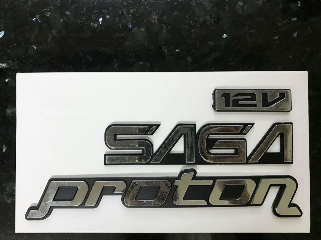 Proton Saga Car Emblem Logo Auto Accessories On Carousell