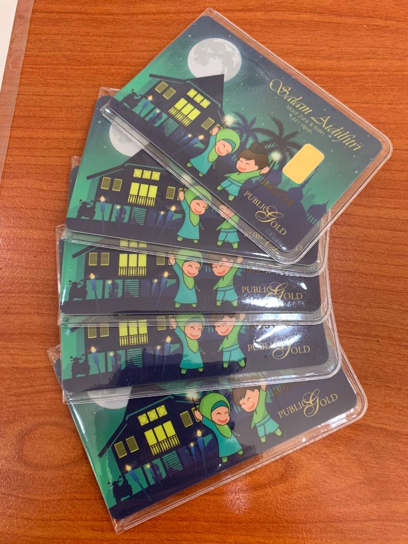 Packing Raya Edition Public Gold 1g Raya Edition 2020, Hobbies & Toys, Collectibles ...