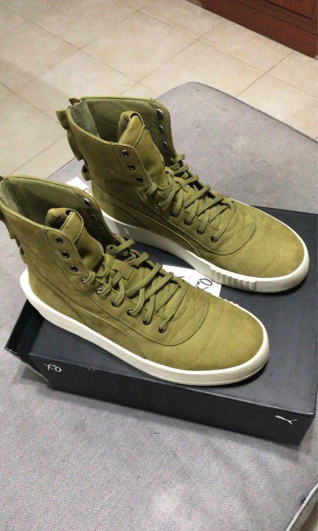 Puma xo parallel green olive shop
