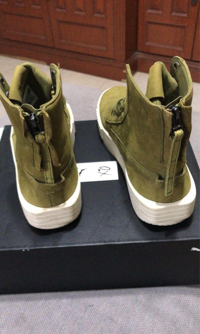 Puma xo store parallel green olive