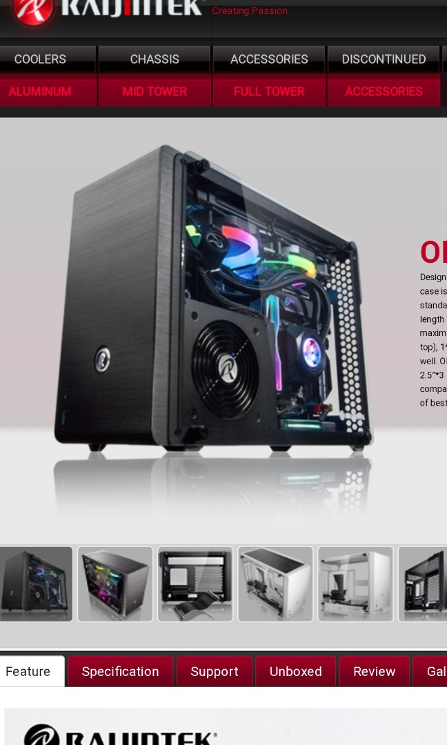 ブランド品専門のブランド品専門のRAIJINTEK OPHION EVO Mini-ITX