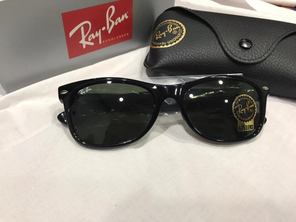 Ray-Ban New Wayfarer Classic Sunglasses RB2132 901L 55-18, Men's Fashion,  Watches & Accessories, Sunglasses & Eyewear on Carousell
