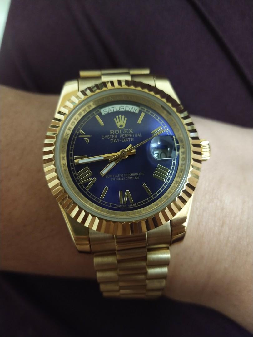 Rolex Day Date Men S Fashion Watches On Carousell