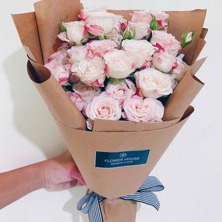 Rose spray bouquet