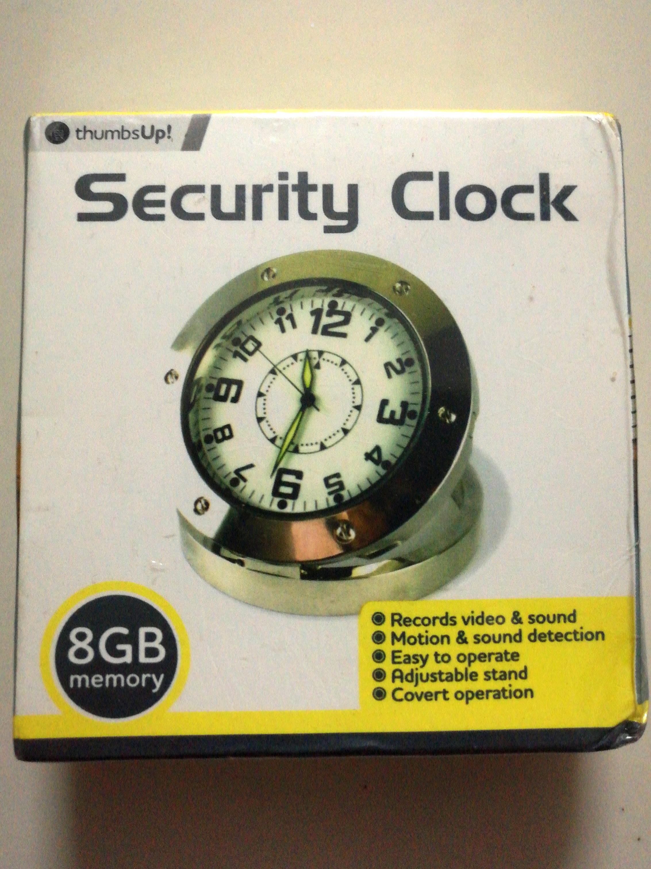 Security Clock (Category: Watches) located in Seri Kembangan. Submitted by xanalicious (Listing ID 1010007475, Image 1). Description: new n seals security clock with camera hidden camera clock record view n sounds easy to operate adjustable stand.
