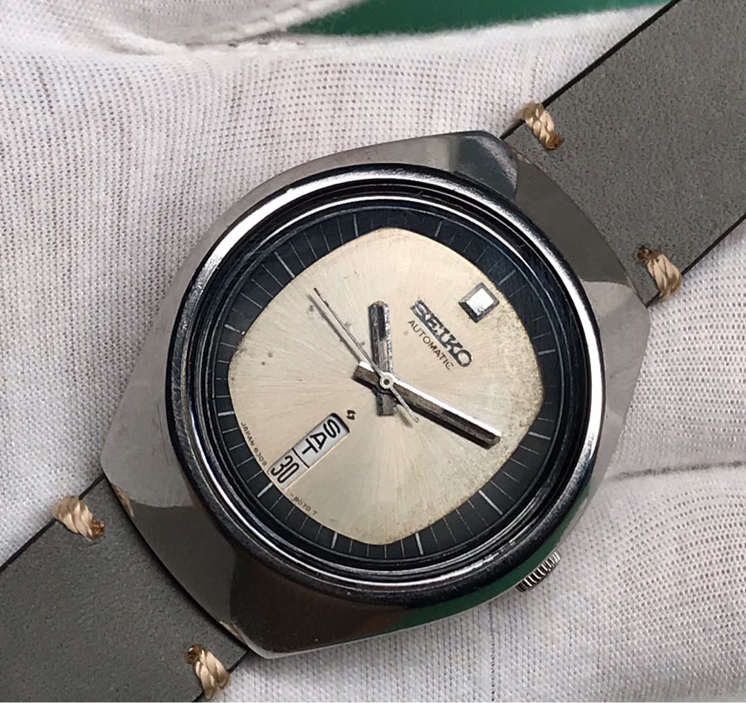 SEIKO 6309-602C Mini Automatic Watch, Luxury, Watches on Carousell