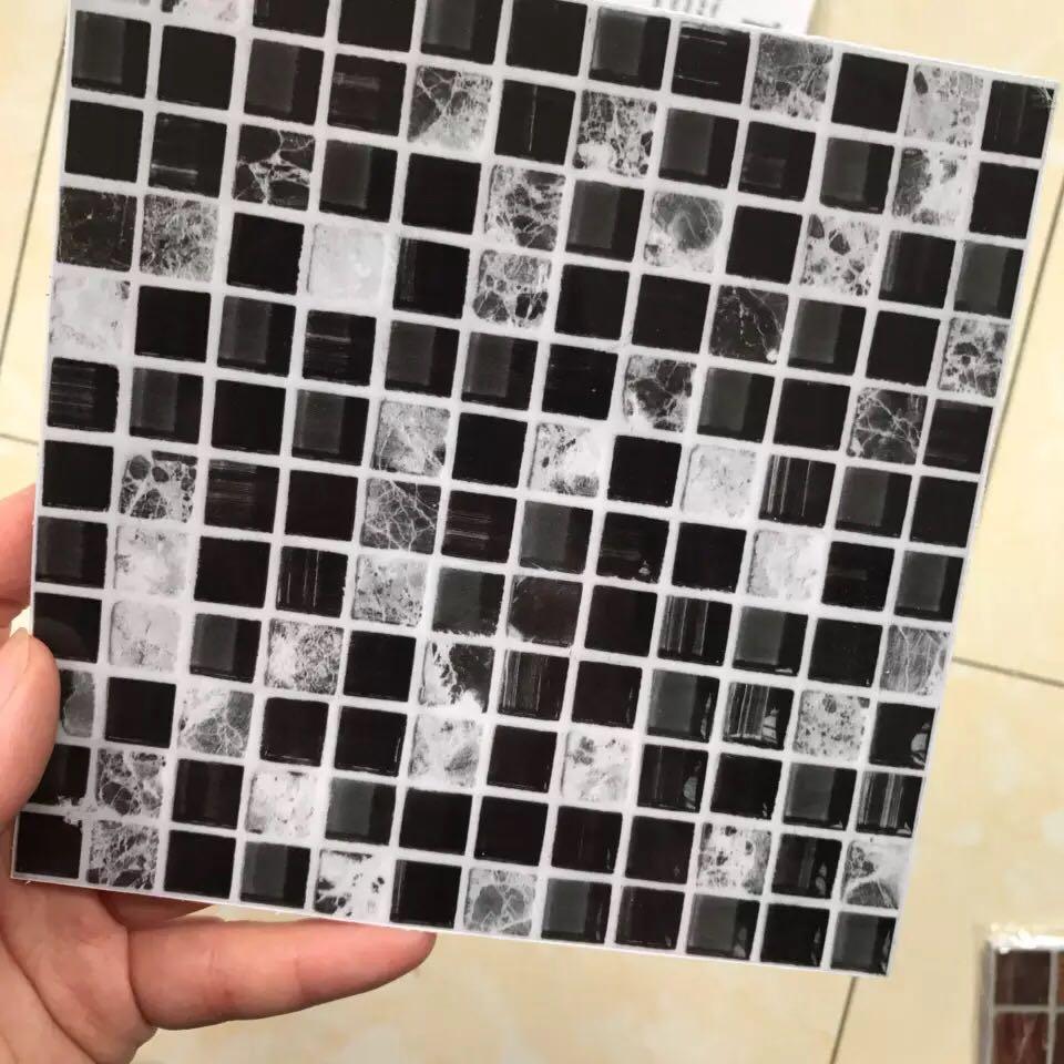 Self Adhesive Mosaic Tile Sticker Kitchen Backsplash Bathroom Wall