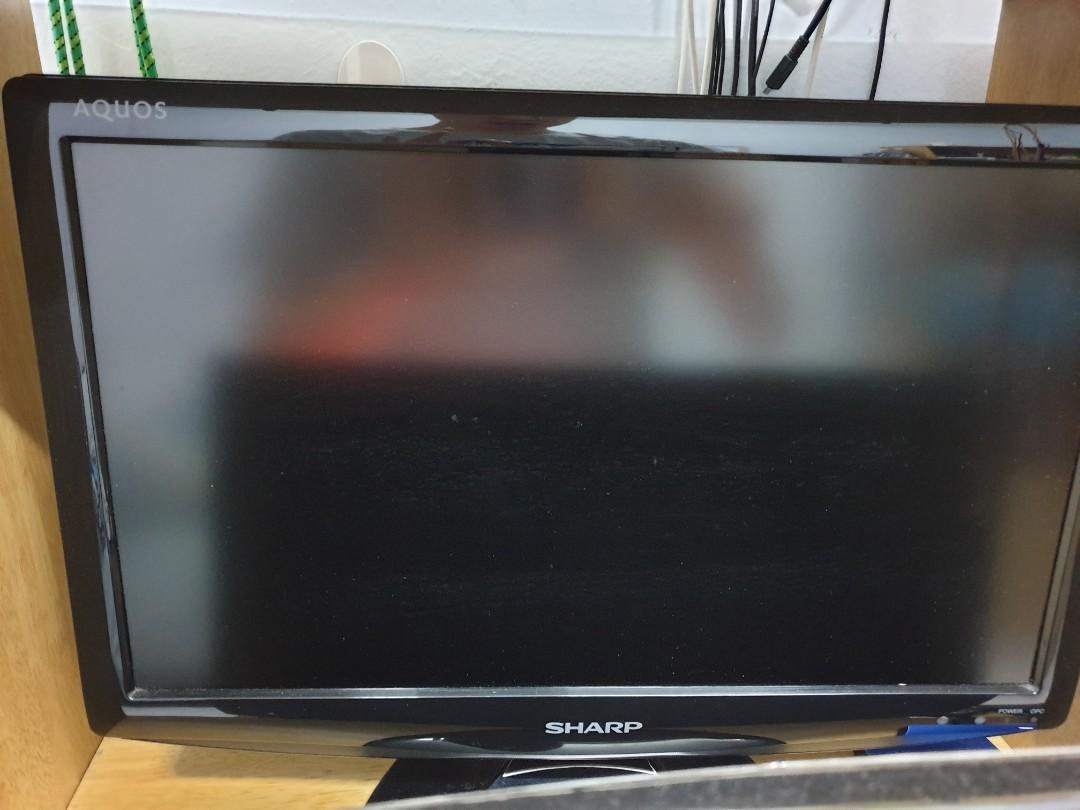 SHARP AQUOS テレビ 19インチ ブラック（江東区からSHARP AQUOS