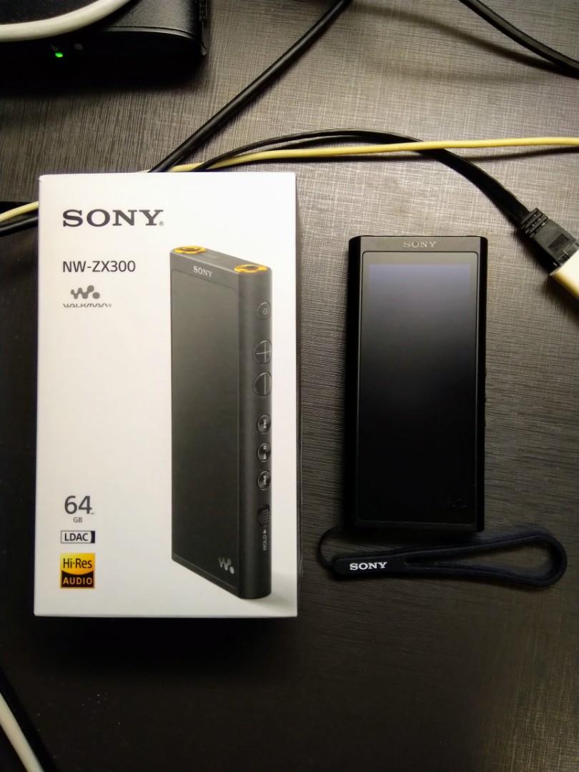 Sony NW-ZX300 64GB Black, 音響器材, 可攜式音響設備- Carousell