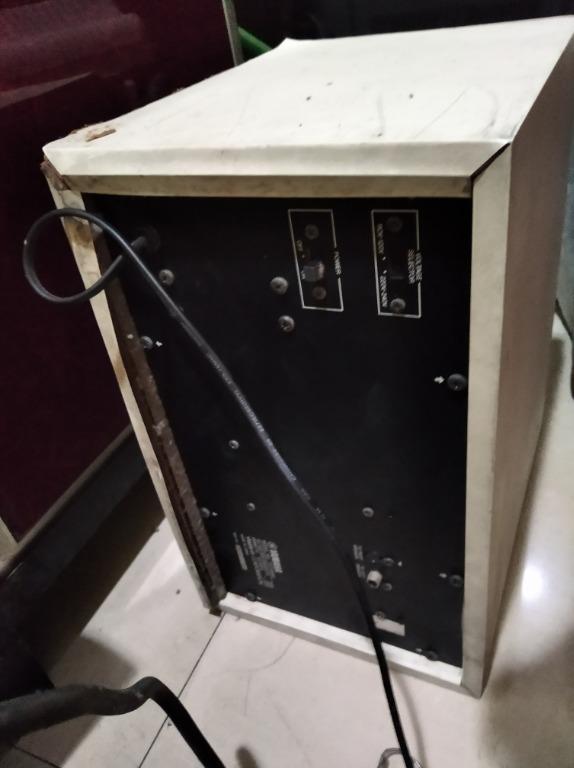 subwoofer yamaha (Category: Soundbars, Speakers & Amplifiers) located in Manila. Submitted by k3788 (Listing ID 1009872758, Image 2). Description: #carouswitch should be working did not use much.