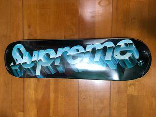 42+ Supreme Chrome Logo Skateboard Deck Black
